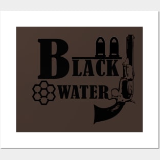 Black Water Posters and Art